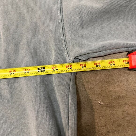 Brandy Melville Women's Green and Grey Sweatshirt - Picture 5 of 6